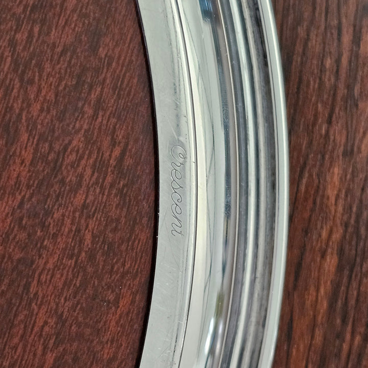 MCM Crescent Silver Plated Tray 14.25"