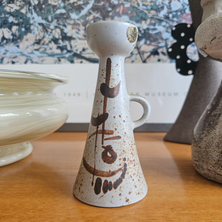 Vtg Lapid Israel Pottery Ewer