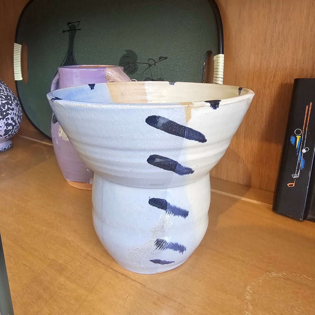 Pastel Studio Pottery Vase