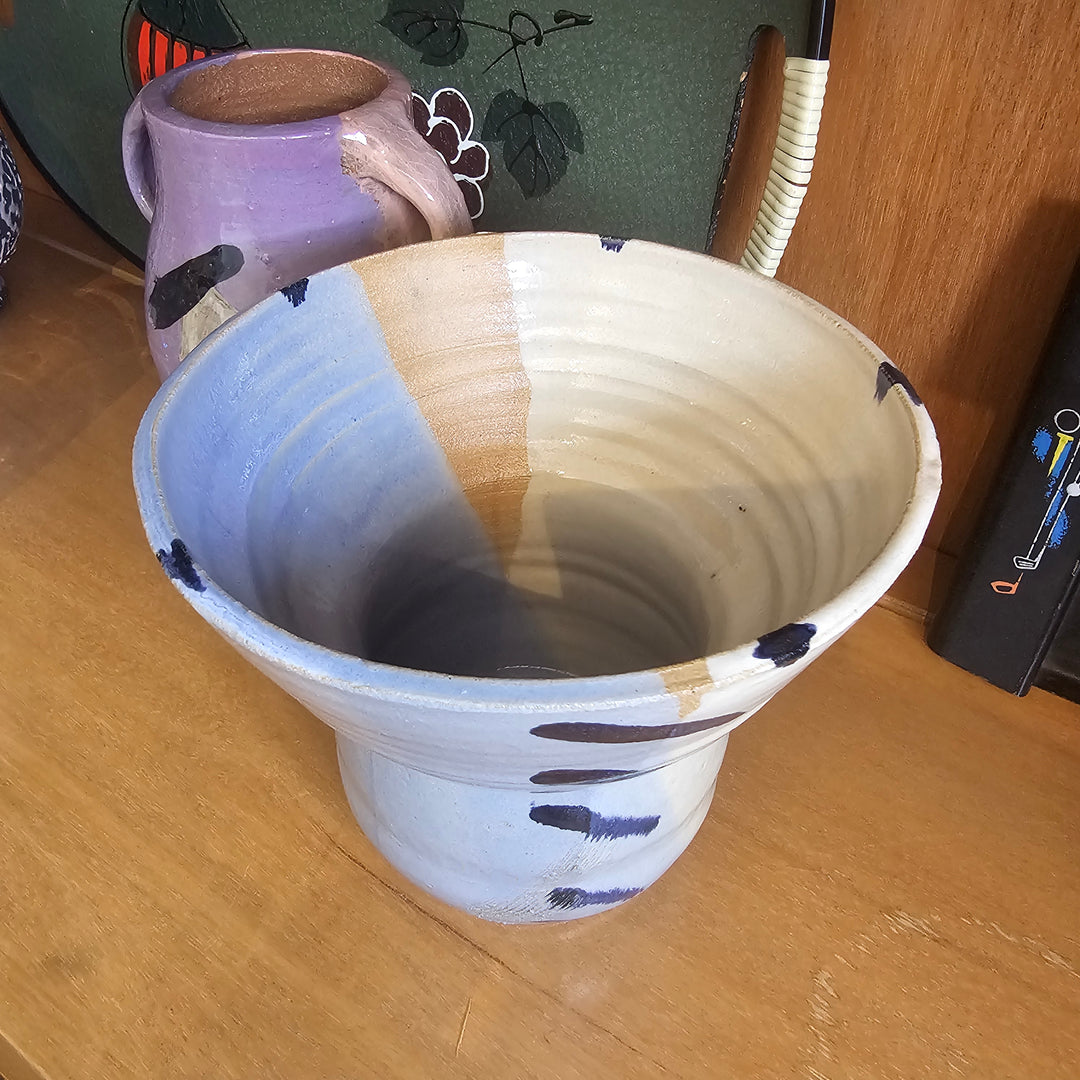Pastel Studio Pottery Vase