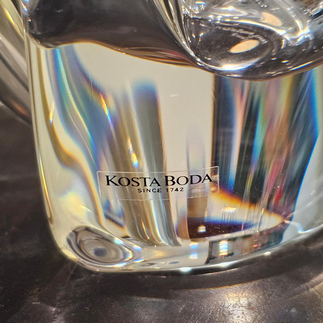 Kosta Boda Goran Warff Crystal Bowl