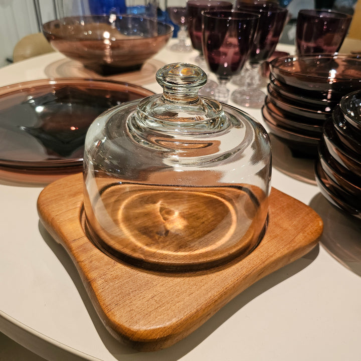 2pc Gailstyn-Sutton Teak Cheese Dome