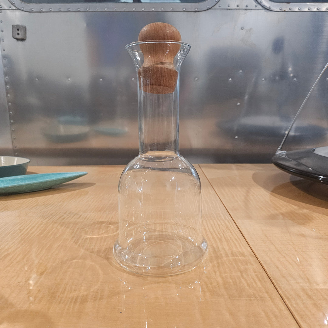 Dansk Wine Carafe W/ Teak Stopper by Gunnar Cyren