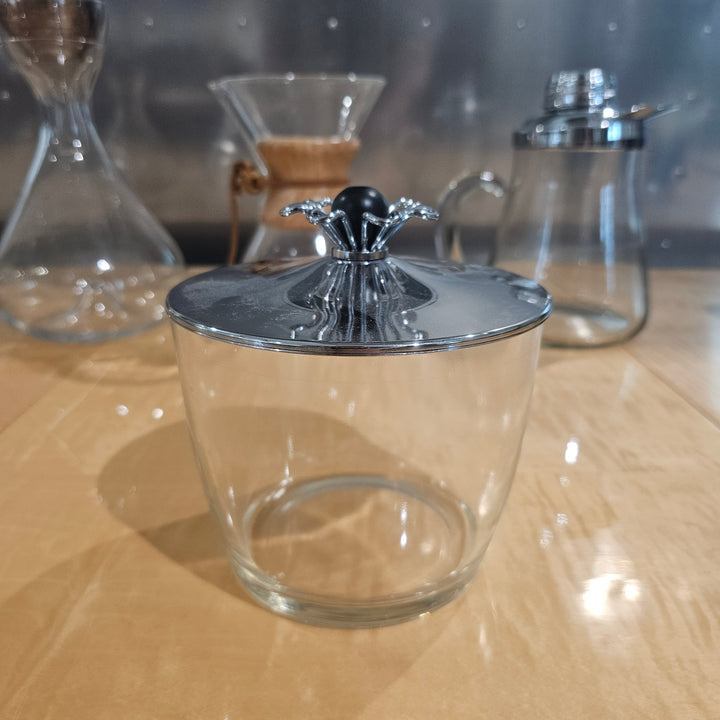 Small MCM Glass Ice Bucket