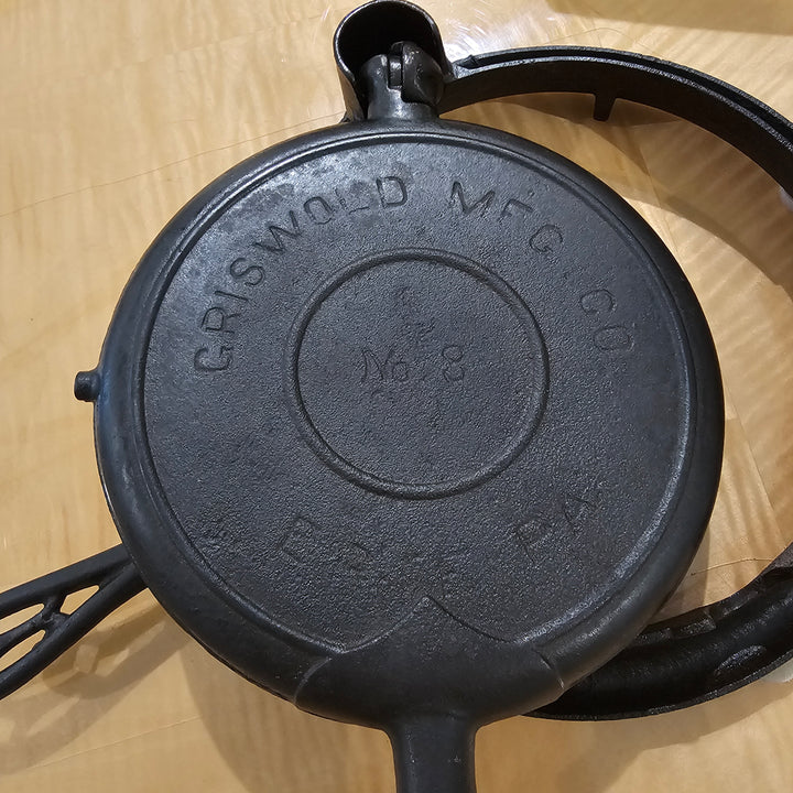 The "New" American No. 8 Griswold Waffle Iron