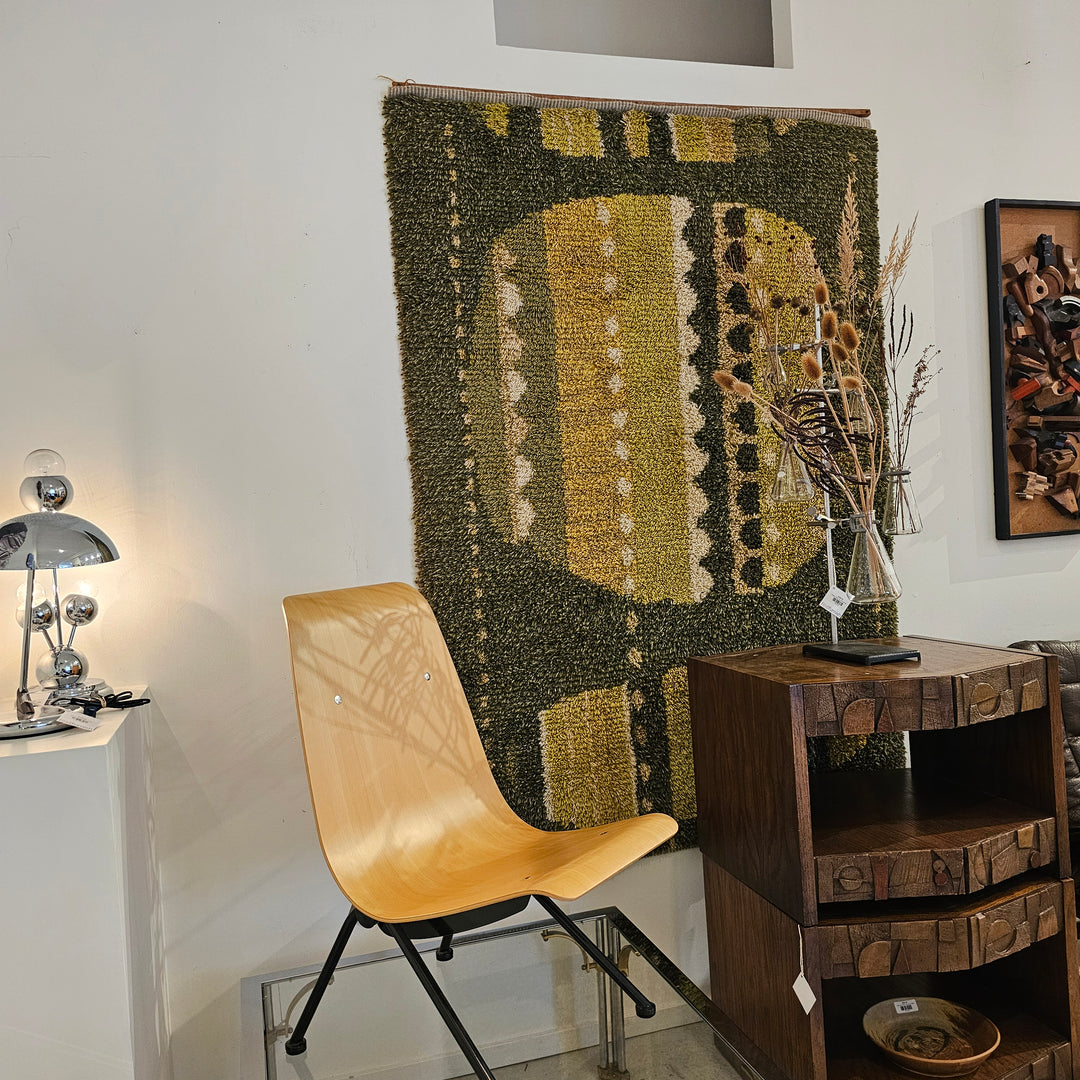 1960's Rya Rug Wall Hanging