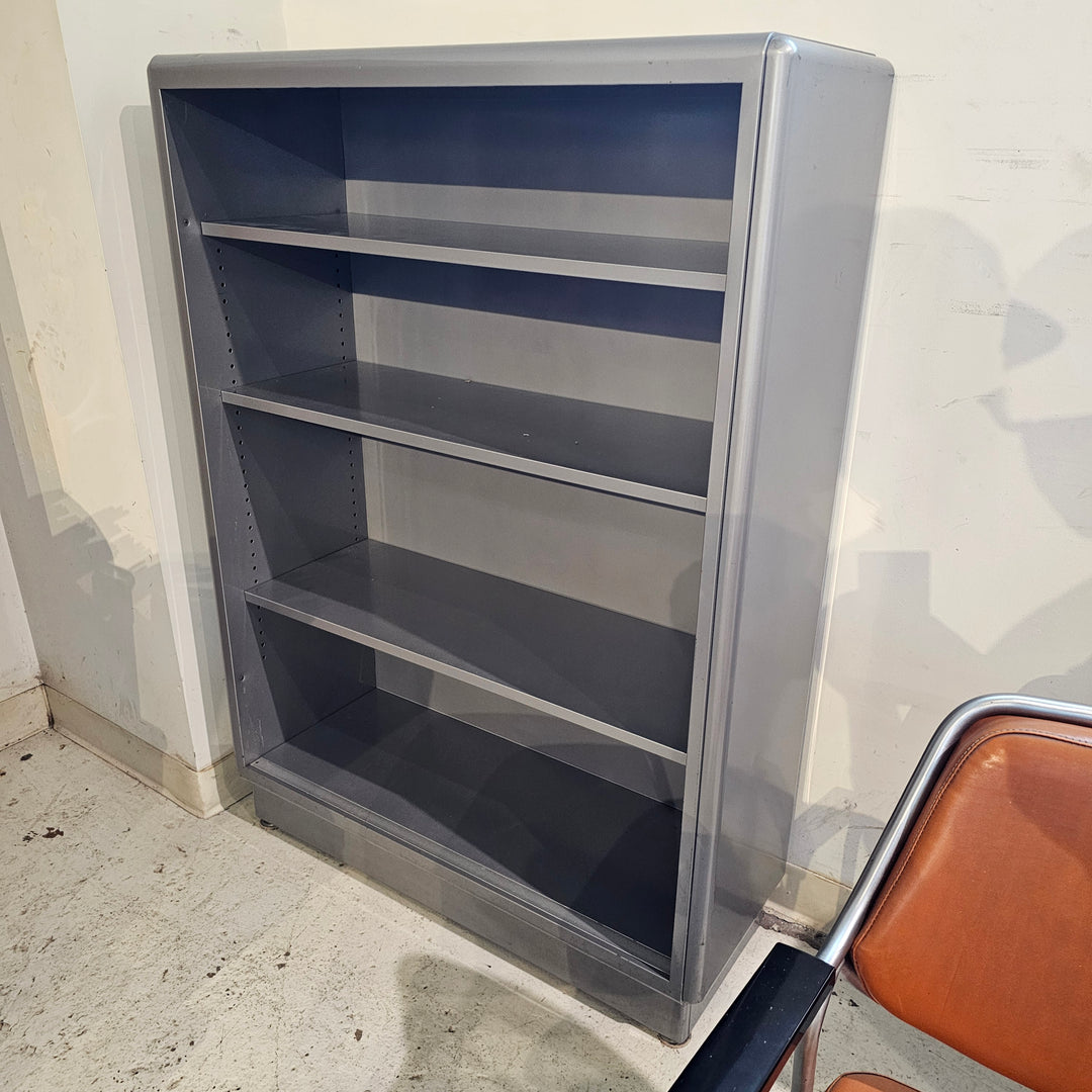 Vintage All-Steel Metal Bookcase