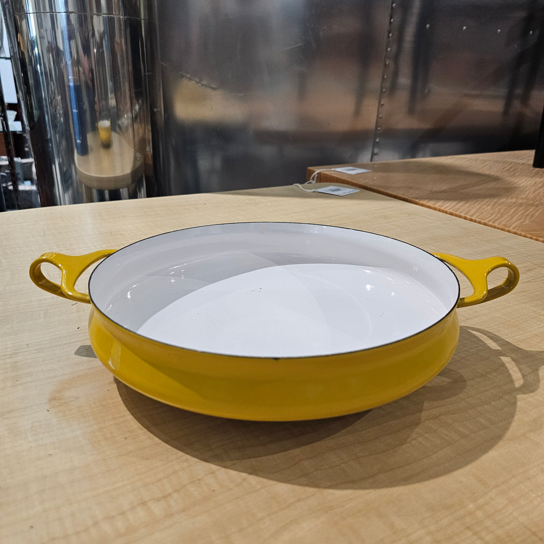 Dansk Enamel Skillet in Yellow