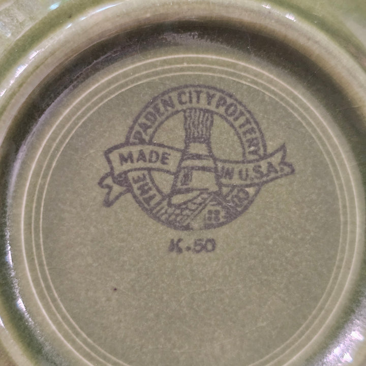 Green Paden City Pottery Dish