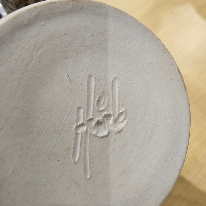 Pastel Signed Studio Pottery Vase