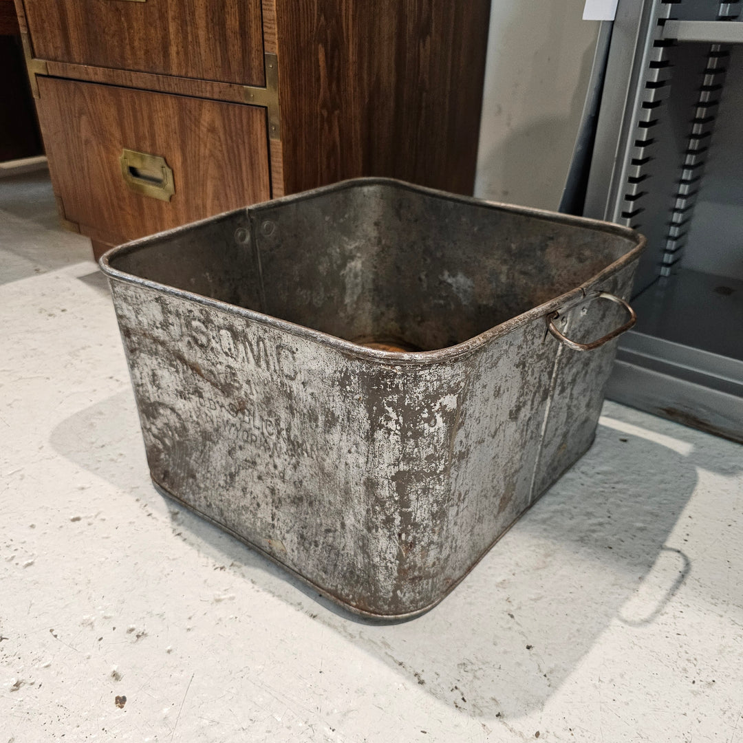 Metal Bucket w/ Handles