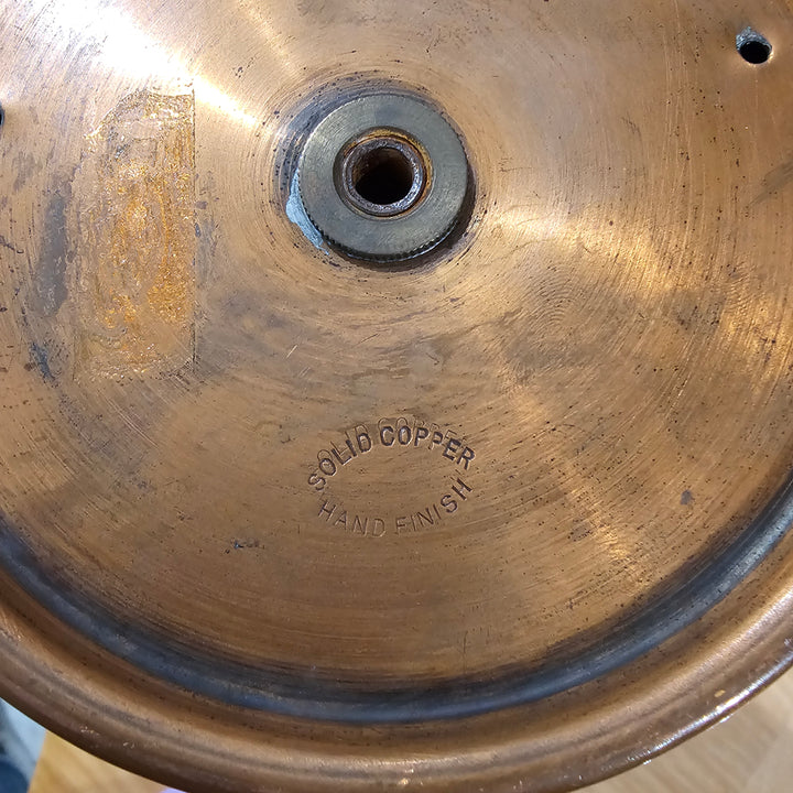 Pr. Arrow Metal Copper Vases