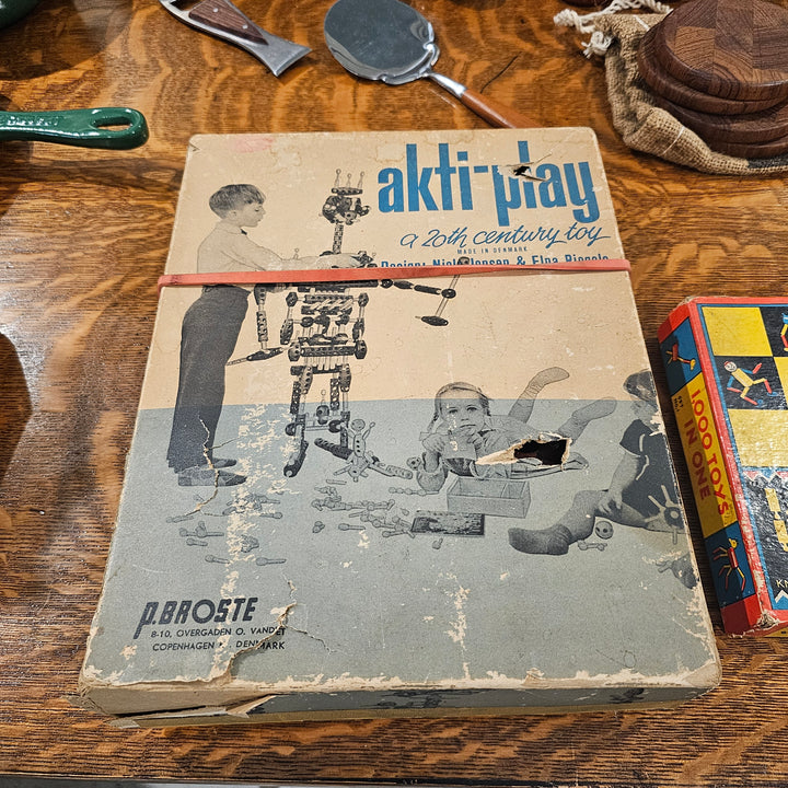 Rare 'Akti-Play' Danish Toys by Niels Jensen & Elna Riegels