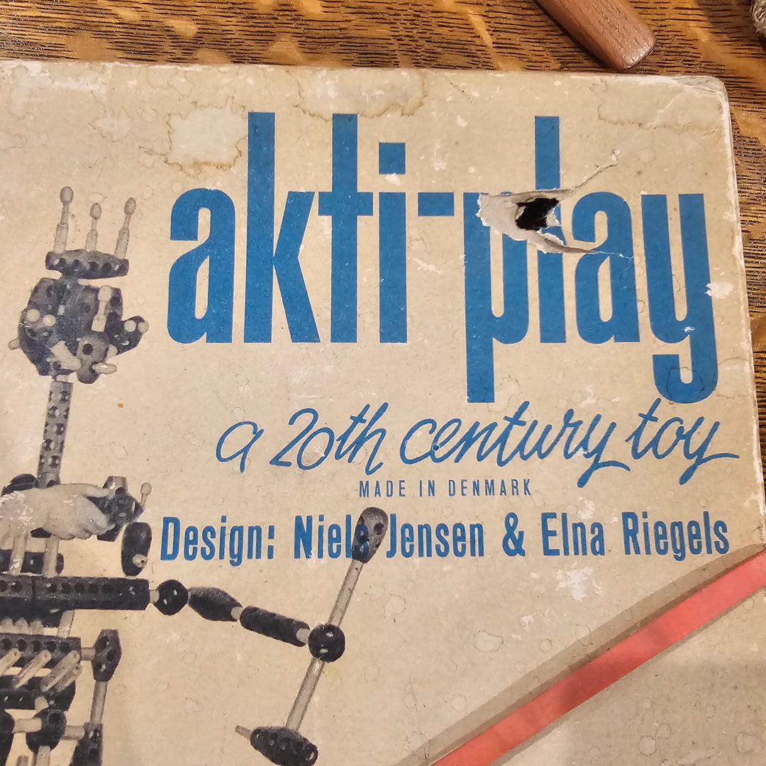 Rare 'Akti-Play' Danish Toys by Niels Jensen & Elna Riegels