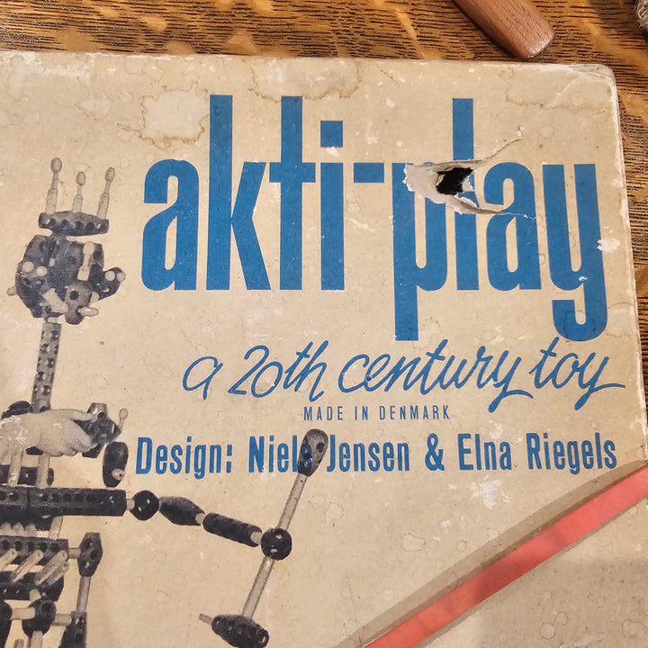 Rare 'Akti-Play' Danish Toys by Niels Jensen & Elna Riegels