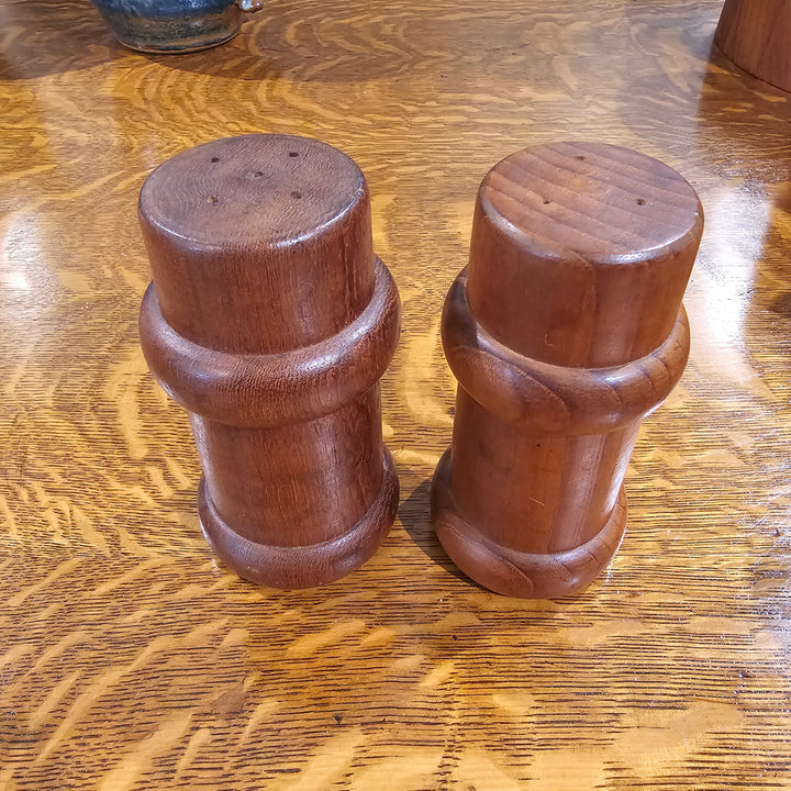 Teak Salt & Pepper Shakers