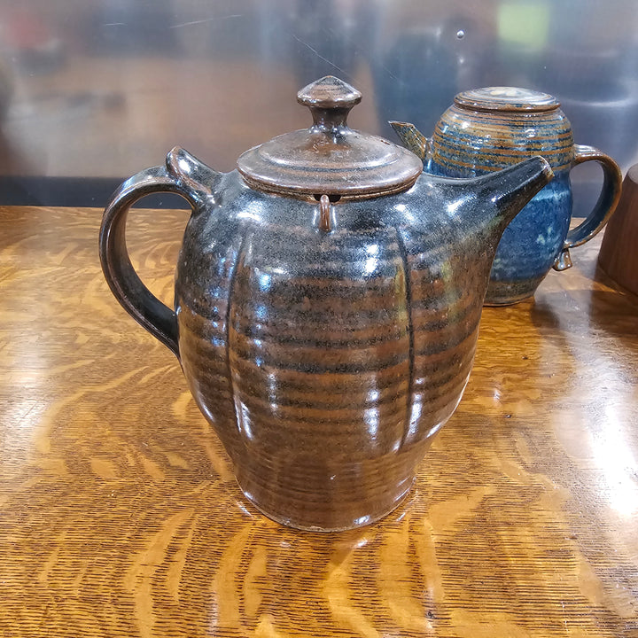 Stoneware Lidded Teapot