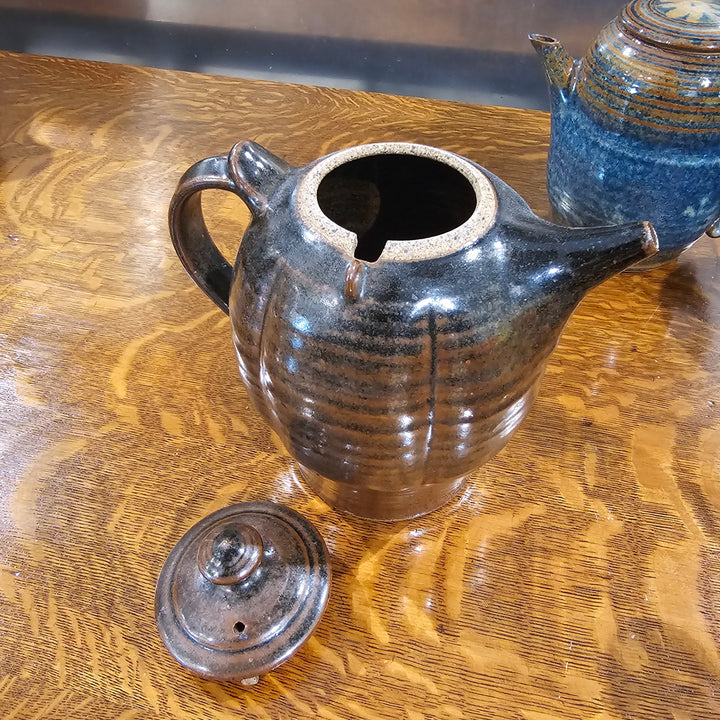 Stoneware Lidded Teapot