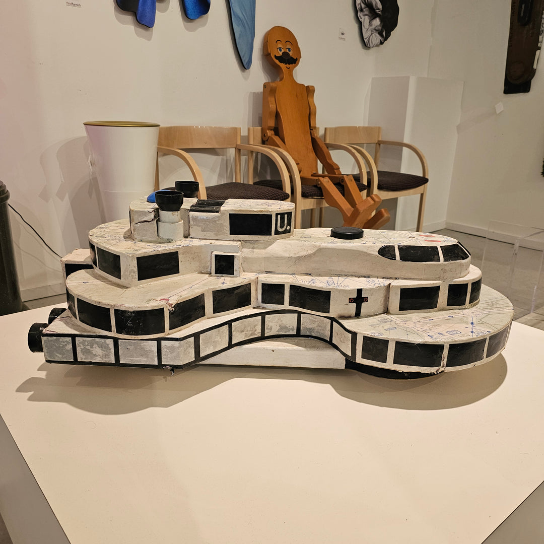 Large Paper Mache Spaceship