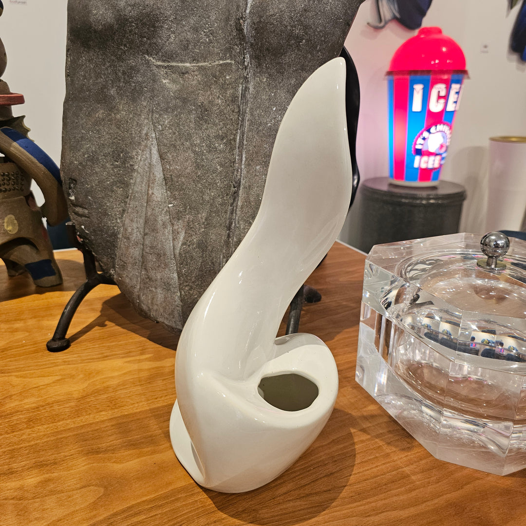 Vtg Biomorphic Planter Vase