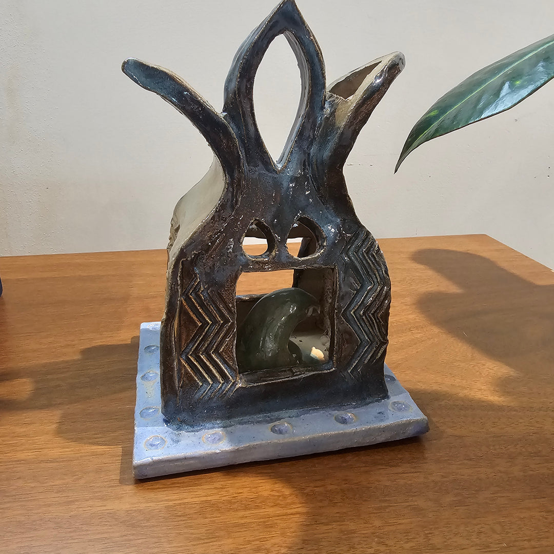 Signed Ceramic Sculpture