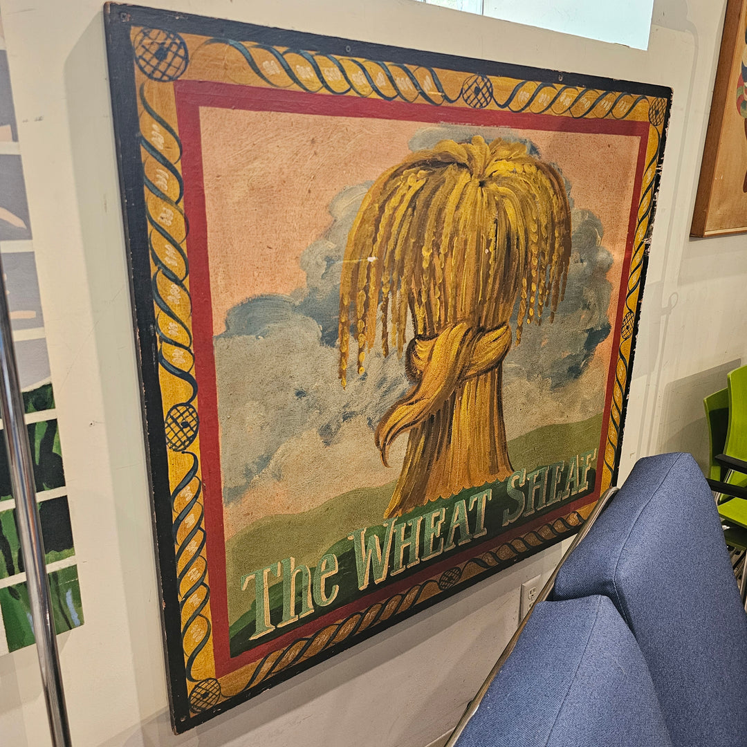 'The Wheat Sheaf' Painting on Board