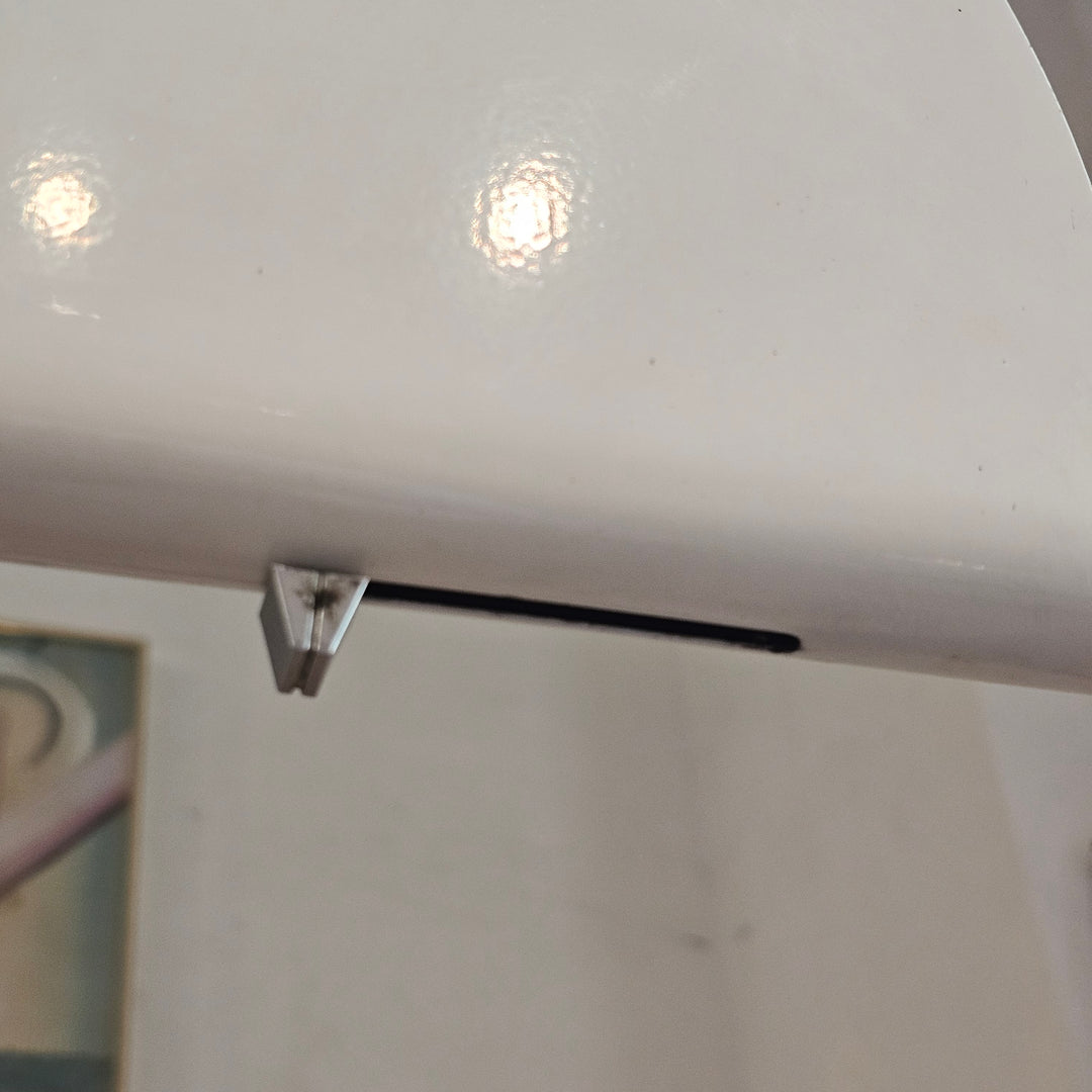 'Mezzaluna' Floor Lamp by Bruno Gecchelin for Skipper Italy (white)