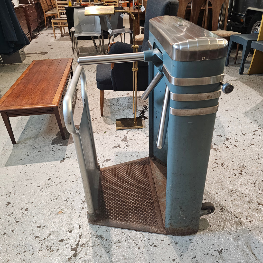 Vintage Industrial Turnstile – From Betty Danger’s, NE Minneapolis