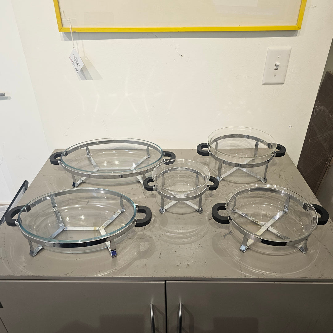 5pc Bodum Chambord Glass Cookware