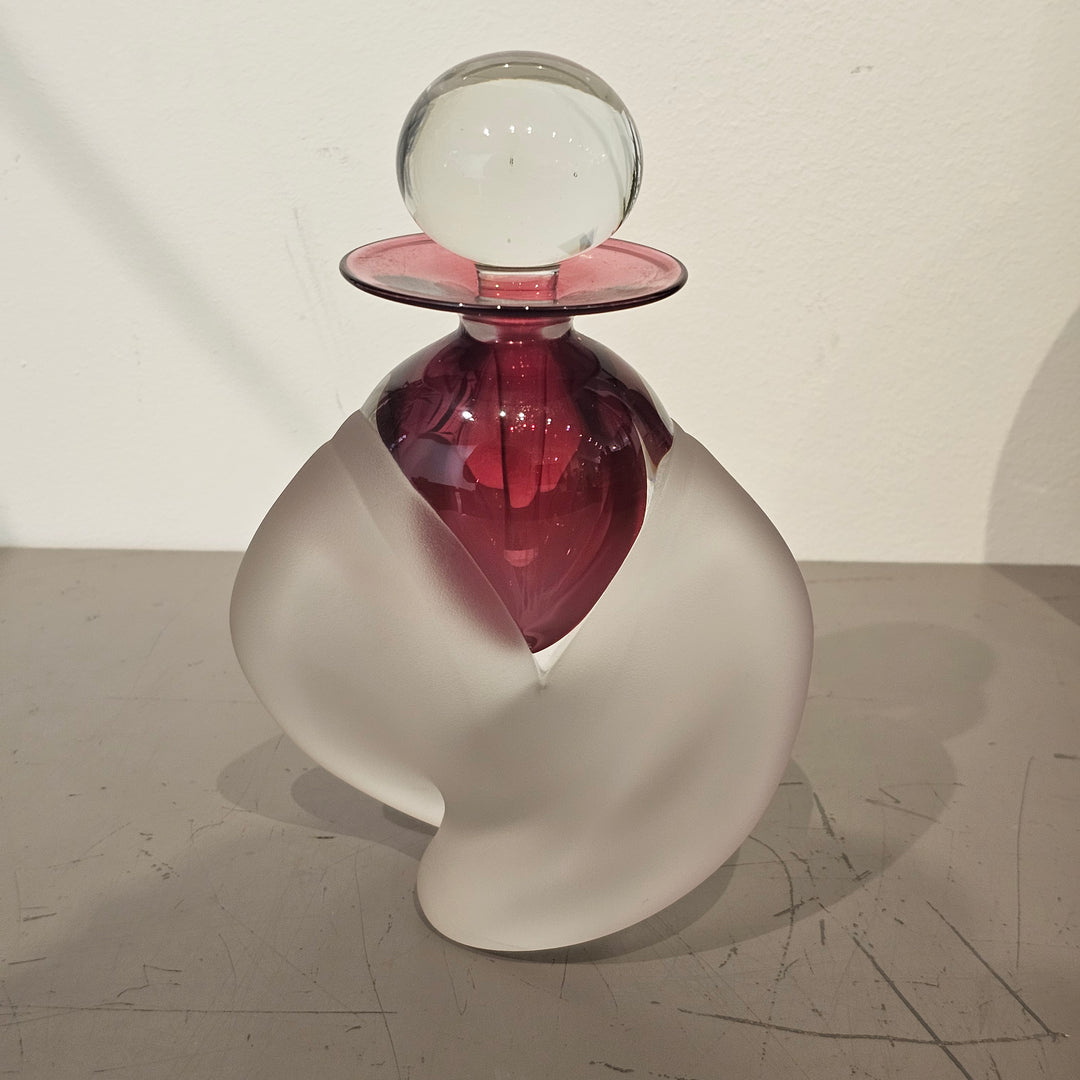 Michael Trimpol Art Glass Perfume Decanter