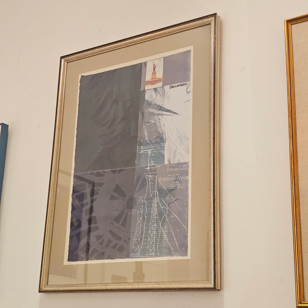 Robert Rauschenberg Framed Artwork