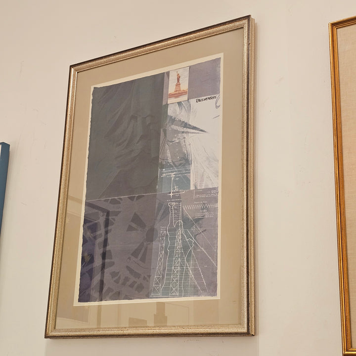 Robert Rauschenberg Framed Artwork