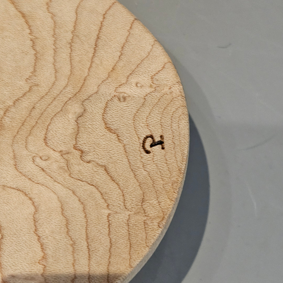 Pair of Hand Made Wood Salad Tongs