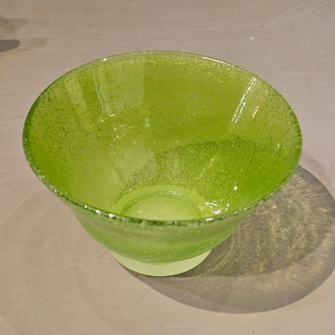 Artland 'Fizz' Green Glass Bowl