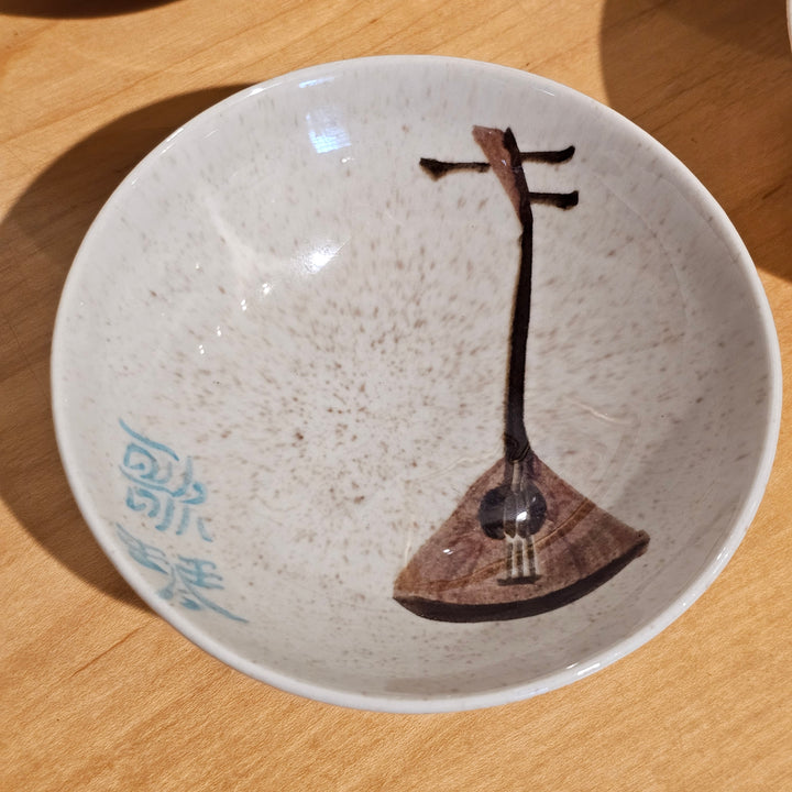 (4) Red Wing  Pottery "Lute Song" Bowls