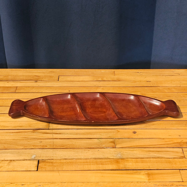 Divided Wood Tray