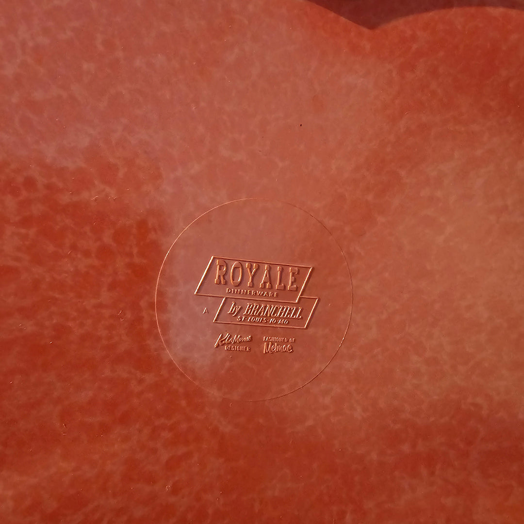 (2pc) Melamine Royale Branchell Serving Set