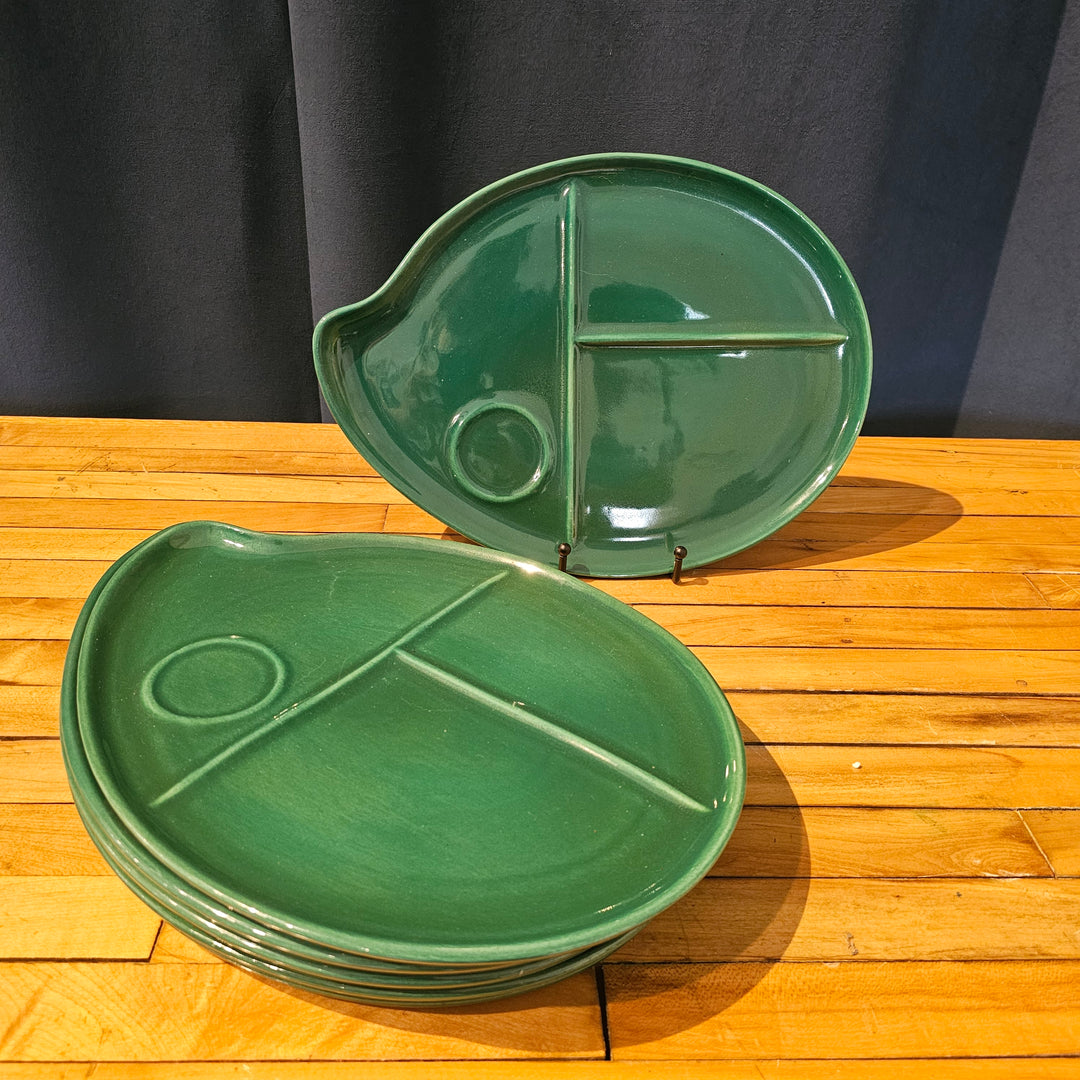 (6) Red Wing Eva Zeisel Plates