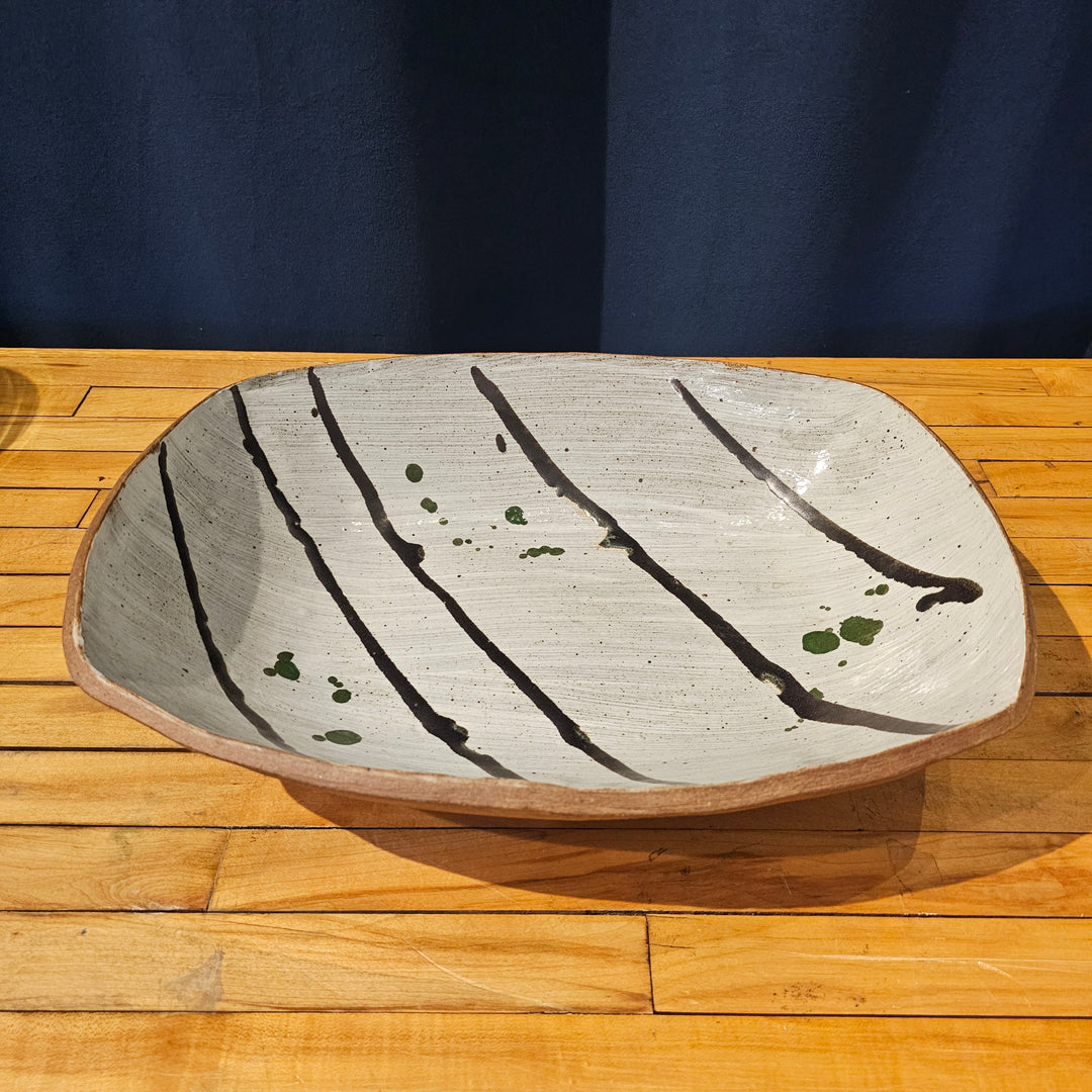 Studio Pottery Shallow Bowl