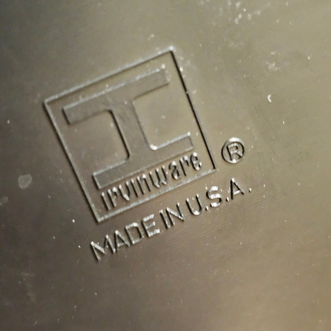 Irvinware Faux Leather Patch Ice Bucket