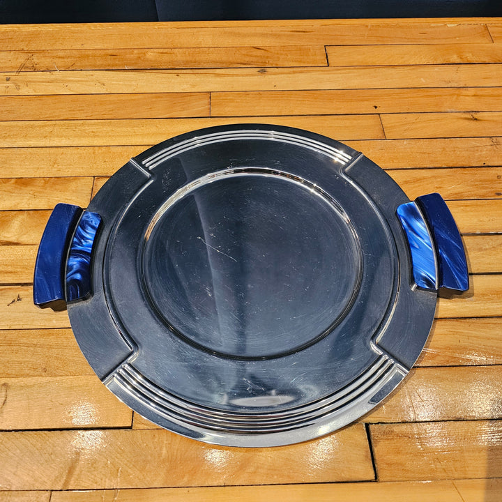 Jean Couzon Acier Inox Serving Tray