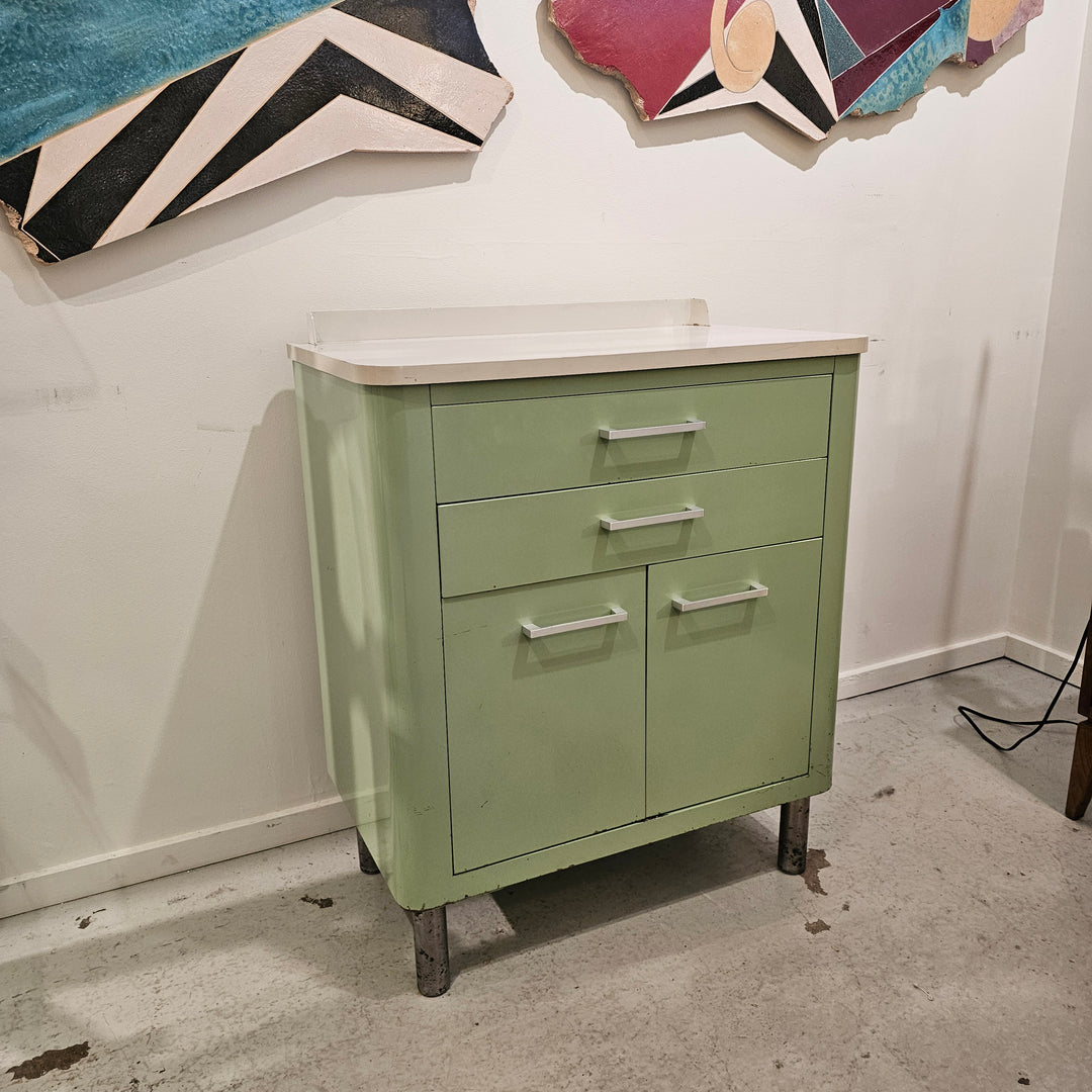 Seafoam Green Hamilton Medical Cabinet