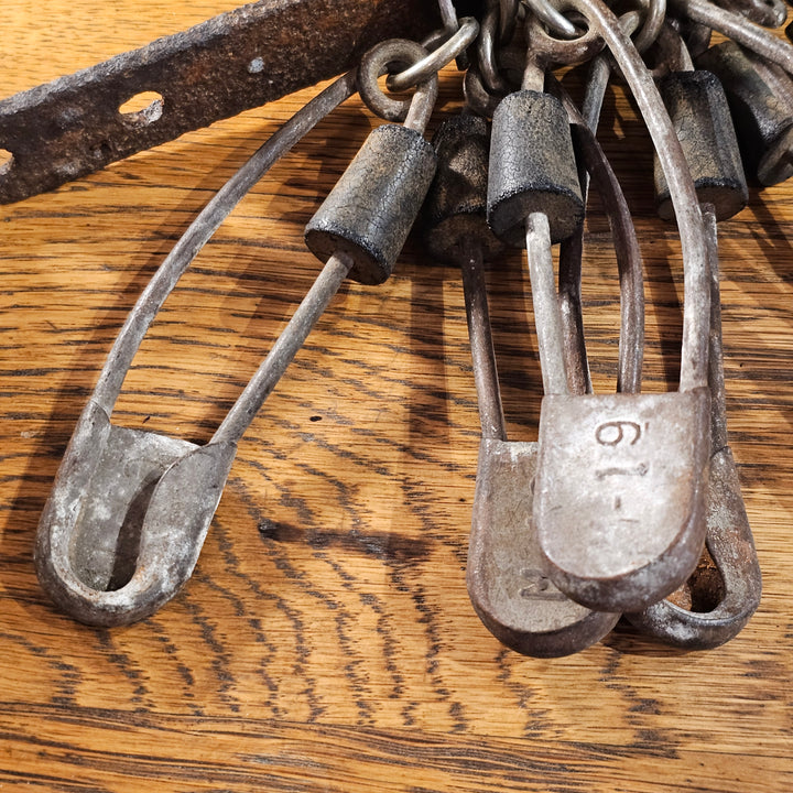 Antique Laundry Pin Set, 1920's