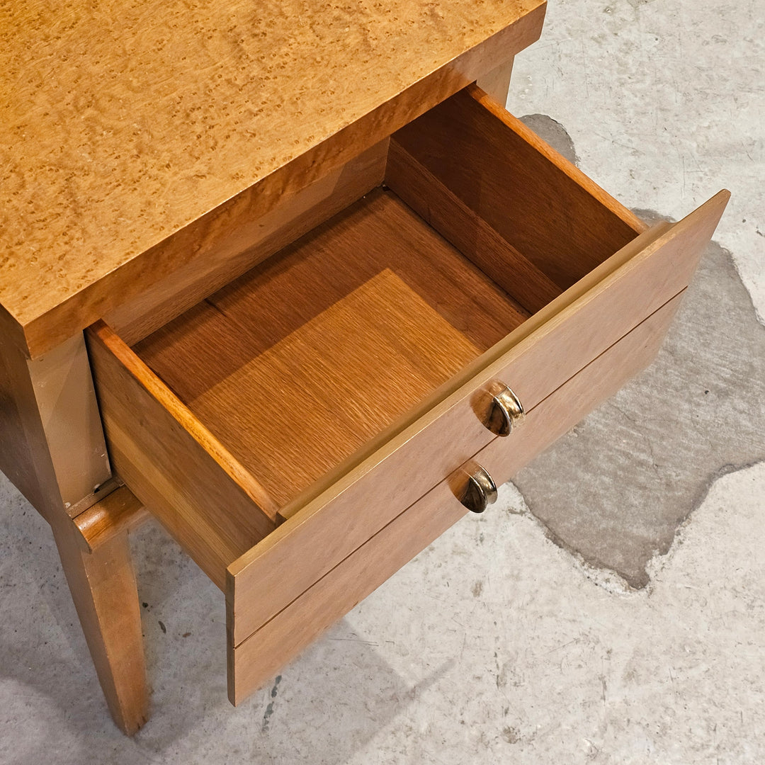 Birdseye Maple Night Stand Side Table