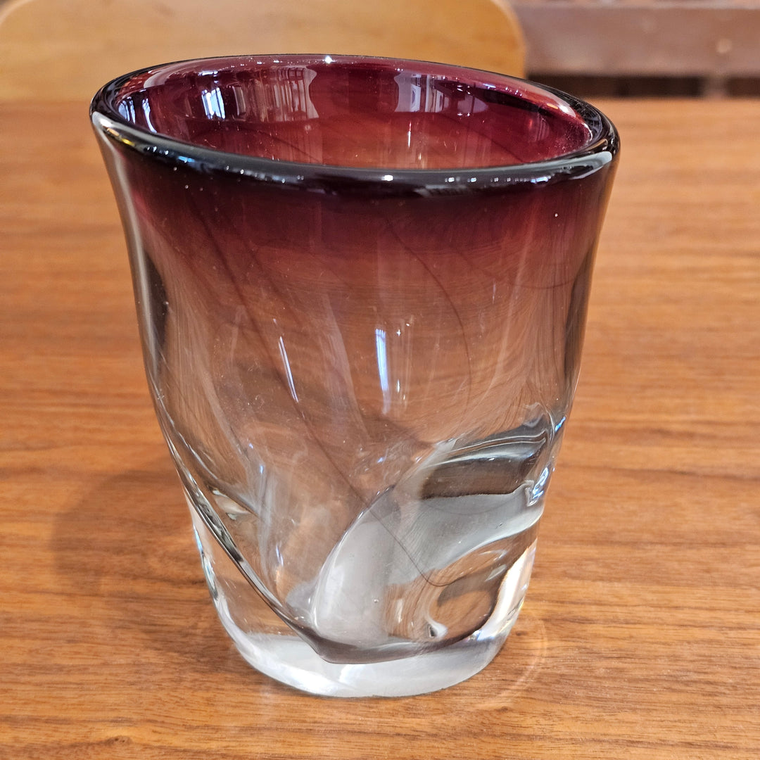 Signed Art Glass Vase