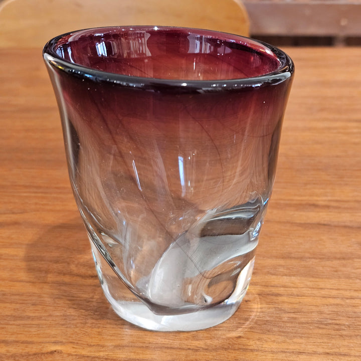 Signed Art Glass Vase