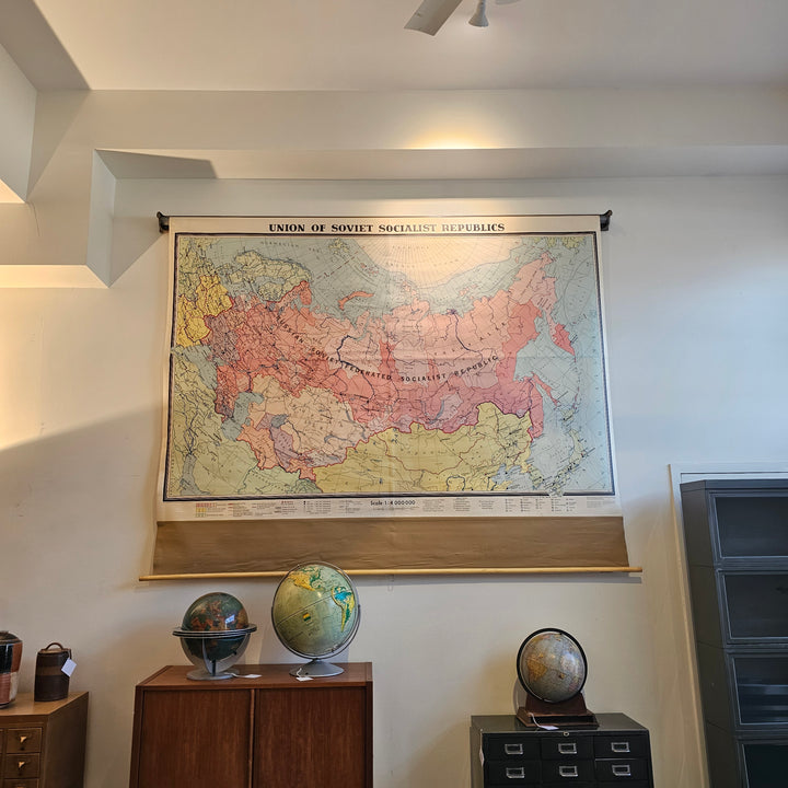 Union of Soviet Socialist Republics - Pull Down Map