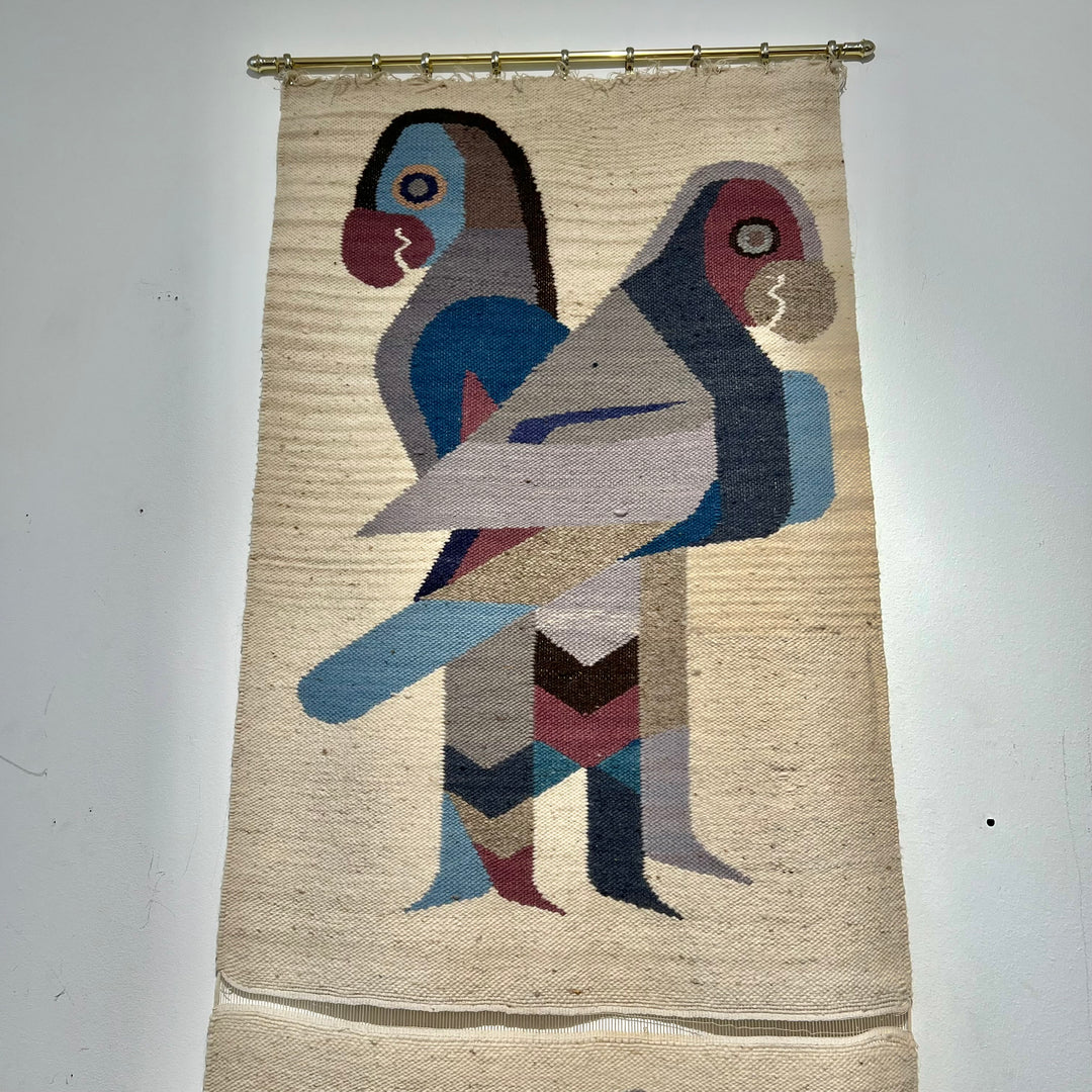 Ecuadorian Wool Bird Tapestry