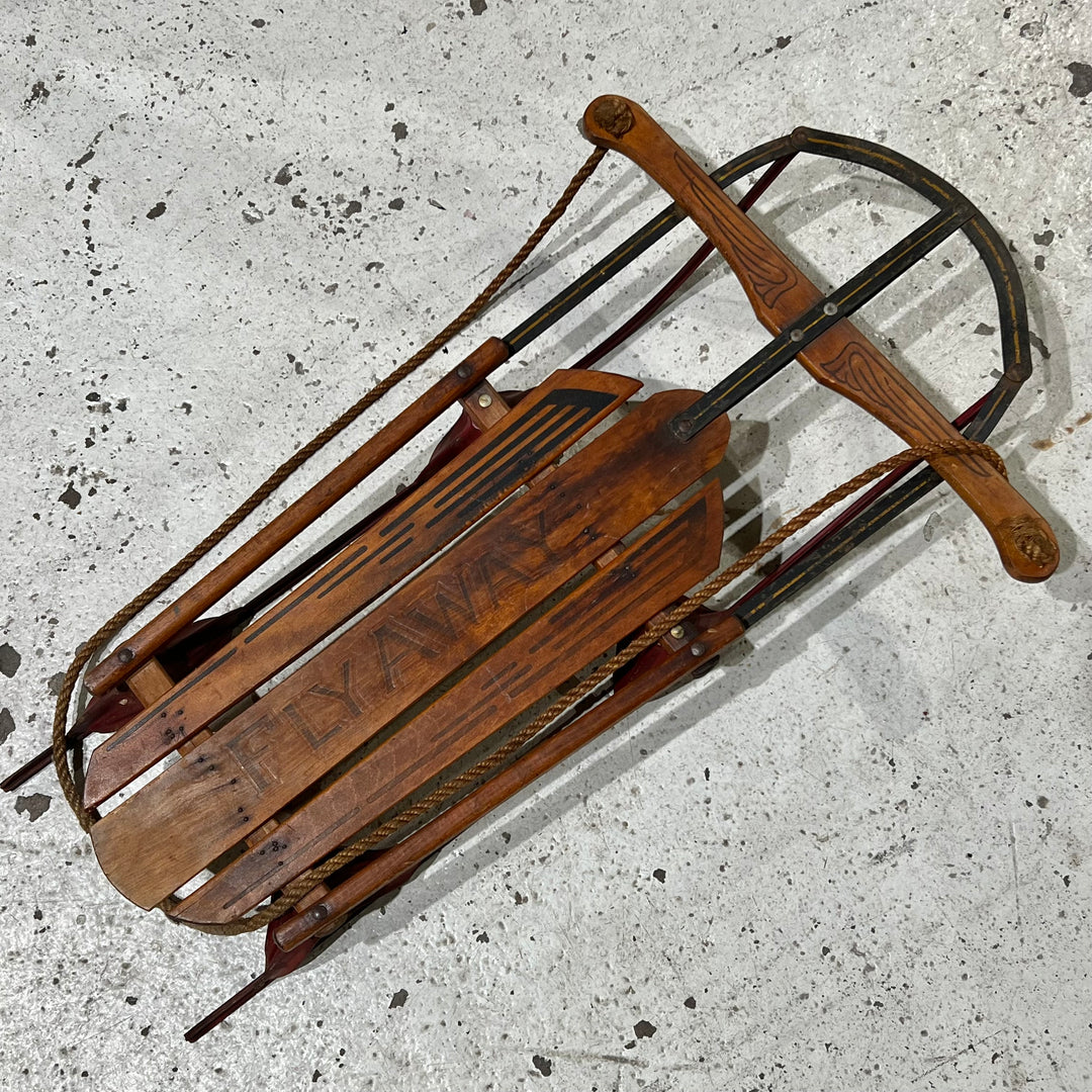 Vintage Fly Away Runner Sled