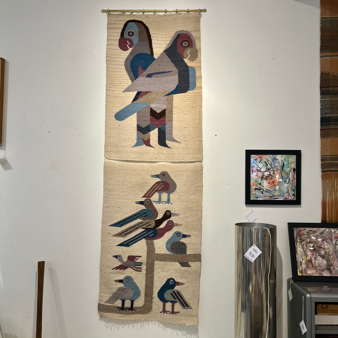 Ecuadorian Wool Bird Tapestry